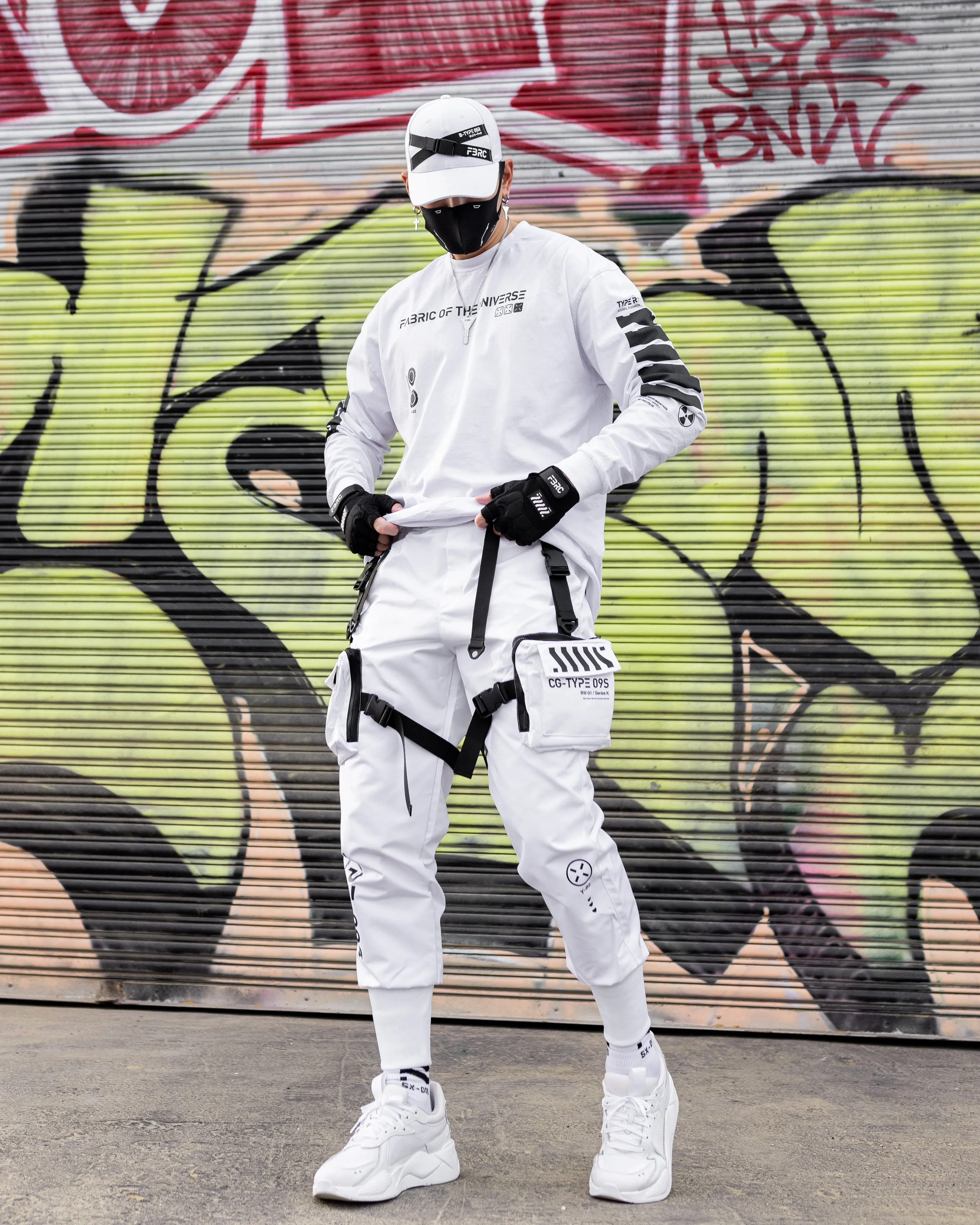 CG-Type 09S(U) White Cargo Pants