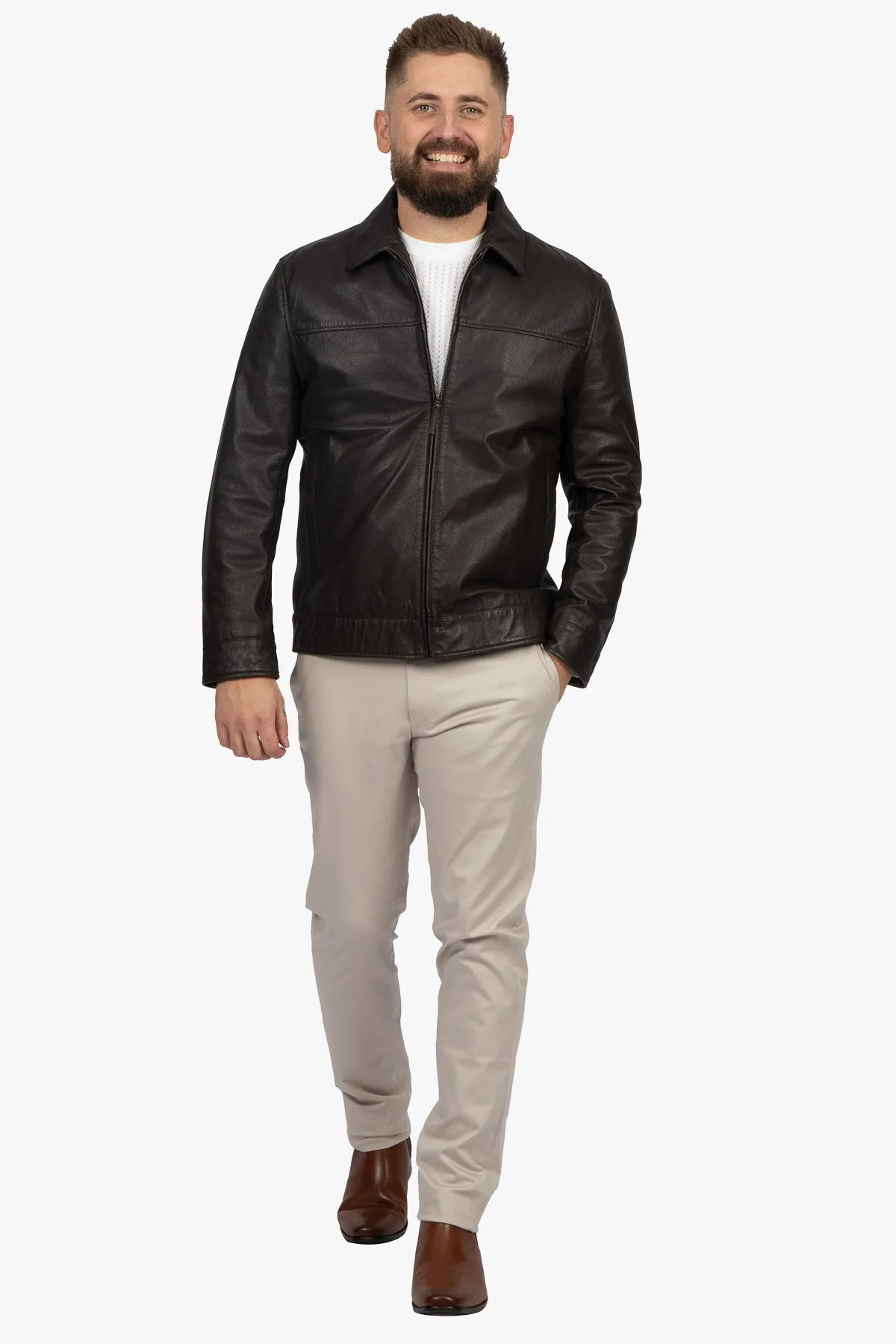 Daniel Hechter | Sparta Leather Jacket