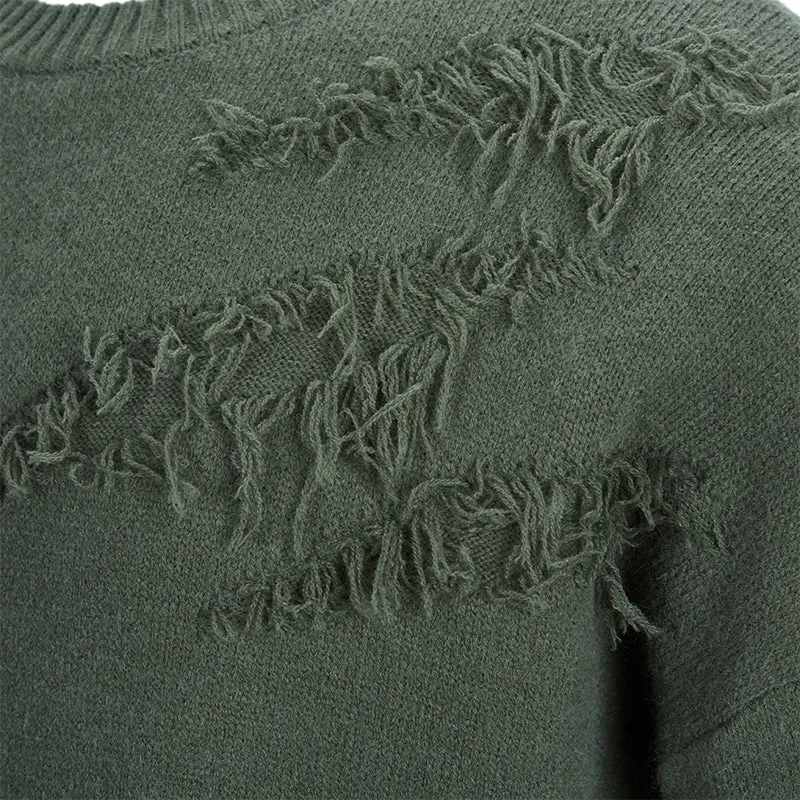 RIPPED HOLE SWEATER